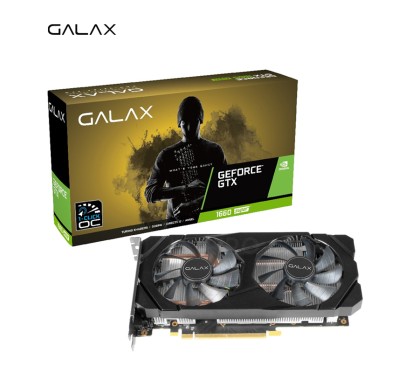 VGA (การ์ดแสดงผล) GALAX GEFORCE GTX 1660 SUPER (1 CLICK OC) 6GB GDDR6 192 BIT 3Y